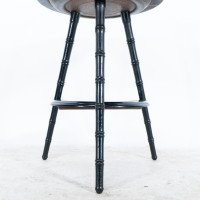 Brown-Westhead, Moore & Co., Aesthetic Ebonised Side Table with Jeddo Plates - Thumbnail 11