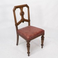 Charles Bevan for Gillow & Co., attributed, Set of Six Aesthetic Movement Oak Dining Chairs - Thumbnail 4