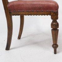 Charles Bevan for Gillow & Co., attributed, Set of Six Aesthetic Movement Oak Dining Chairs - Thumbnail 13