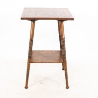 Goodyers of Regent St. A Pair of Oak Arts & Crafts Side Tables - Thumbnail 3
