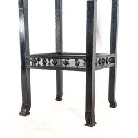 Heal's Attributed, Anglo-Japanese Aesthetic Movement Three-tier Ebonised Stand - Thumbnail 13