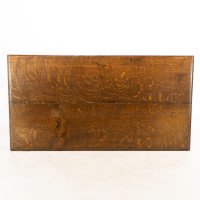 A Gothic Revival Style Quarter Sawn Oak Barley Twist Hall or Centre Table - Thumbnail 10