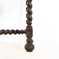 A Gothic Revival Style Quarter Sawn Oak Barley Twist Hall or Centre Table - Thumbnail 14