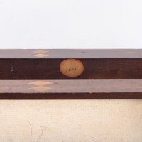 Liberty & Co., Two Arts & Crafts Mahogany Armchairs with Stylised Floral Inlays - Thumbnail 11