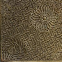 Thomas Jeckyll for Barnard Bishop & Barnard, Large Anglo-Japanese Brass Treble Trivet - Thumbnail 10