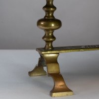 Thomas Jeckyll for Barnard Bishop & Barnard. A Large & Rare Anglo-Japanese Brass Treble Trivet - Thumbnail 13