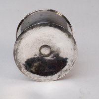 C. R. Ashbee GOH. A Rare Pair of Arts & Crafts Handcrafted Hammered Silver Salts - Thumbnail 14