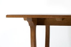 Edward Barnsley. A Cotswold School Arts & Crafts oak coffee table with U shaped base. - Thumbnail 9