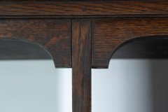 C. R. Ashbee Made at the Guild of Handicraft. Arts & Crafts Oak Sideboard with Flaring Cornice - Thumbnail 8