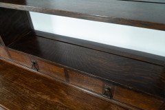 C. R. Ashbee Made at the Guild of Handicraft. Arts & Crafts Oak Sideboard with Flaring Cornice - Thumbnail 13