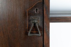 C. R. Ashbee Made at the Guild of Handicraft. Arts & Crafts Oak Sideboard with Flaring Cornice - Thumbnail 14