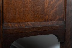 C. R. Ashbee Made at the Guild of Handicraft. Arts & Crafts Oak Sideboard with Flaring Cornice - Thumbnail 20