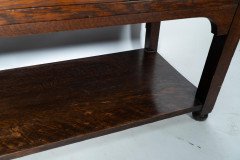 C. R. Ashbee Made at the Guild of Handicraft. Arts & Crafts Oak Sideboard with Flaring Cornice - Thumbnail 22
