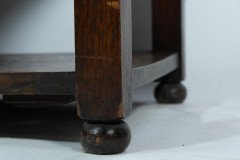 C. R. Ashbee Made at the Guild of Handicraft. Arts & Crafts Oak Sideboard with Flaring Cornice - Thumbnail 23