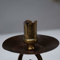 Benham & Froud English Arts & Crafts Copper & Brass Night Light or Candle Holder - Thumbnail 12