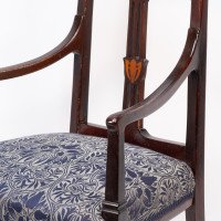 G. M. Ellwood for J. S. Henry Attributed, Arts & Crafts Mahogany Armchair - Thumbnail 10