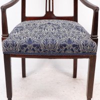 G. M. Ellwood for J. S. Henry Attributed, Arts & Crafts Mahogany Armchair - Thumbnail 11