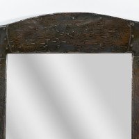 Liberty & Co., Arts & Crafts Hand-Hammered Copper Wall Mirror - Thumbnail 3