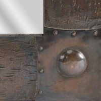 Liberty & Co., Arts & Crafts Hand-Hammered Copper Wall Mirror - Thumbnail 5