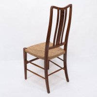 Wylie & Lochhead Attributed, a Pair of Rush Seated Side or Bedroom Chairs - Thumbnail 14