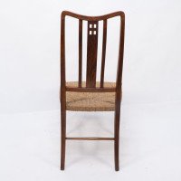 Wylie & Lochhead Attributed, a Pair of Rush Seated Side or Bedroom Chairs - Thumbnail 15