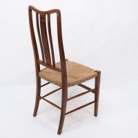 Wylie & Lochhead Attributed, a Pair of Rush Seated Side or Bedroom Chairs - Thumbnail 16