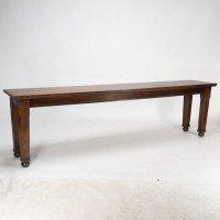 C. F. A. Voysey, Firmly attributed, an Arts & Crafts Oak Hall or Library Table - Thumbnail 3