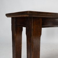 C. F. A. Voysey, Firmly Attributed, Arts & Crafts Oak Hall or Library Table - Thumbnail 13