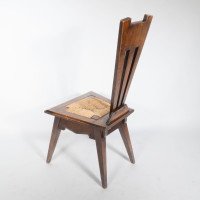 Liberty & Co., A Wiclif Rush Seat Chair - Thumbnail 8