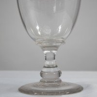 Large Aesthetic Movement Celery Glass Vase, Hand Blown & Engraved, c.1885 - Thumbnail 15