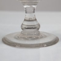 Large Aesthetic Movement Celery Glass Vase, Hand Blown & Engraved, c.1885 - Thumbnail 17
