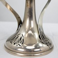 WMF. Art Nouveau Silver-plated Centrepiece with Whiplash Handles & Glass Liner - Thumbnail 17
