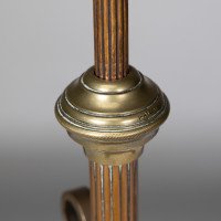 W. A. S. Benson. Rare Arts & Crafts Telescopic Adjustable Copper & Brass Table Lamp - Thumbnail 10