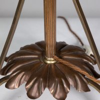 W. A. S. Benson. Rare Arts & Crafts Telescopic Adjustable Copper & Brass Table Lamp - Thumbnail 13