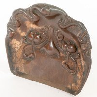Beldray. Arts & Crafts Copper Crumb Tray with Impressed Floral Decoration - Thumbnail 4
