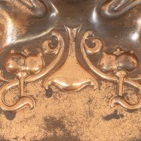 Beldray. Arts & Crafts Copper Crumb Tray with Impressed Floral Decoration - Thumbnail 12