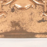 Beldray. An Arts & Crafts Copper Crumb Tray with Impressed Floral Decoration - Thumbnail 13