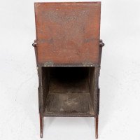 Dr. Christopher Dresser, Aesthetic Movement Walnut Coal Box with Brass Panels - Thumbnail 7
