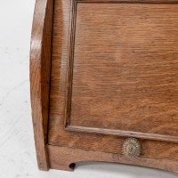 W. J. Neatby Attributed, Arts & Crafts Oak Coal Box with Stylised Handles - Thumbnail 12