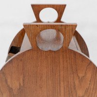 W. J. Neatby Attributed, Arts & Crafts Oak Coal Box with Stylised Handles - Thumbnail 14