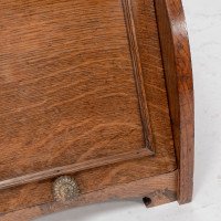 W. J. Neatby Attributed, Arts & Crafts Oak Coal Box with Stylised Handles - Thumbnail 13