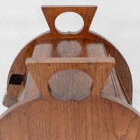 W. J. Neatby Attributed, Arts & Crafts Oak Coal Box with Stylised Handles - Thumbnail 15
