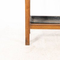 Arts & Crafts Oak Stick & Umbrella Stand with Fourteen Sections - Thumbnail 12