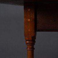 Charles Bevan for Marsh & Jones, Gothic Revival Burr Walnut Sutherland Table. - Thumbnail 15