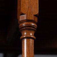 Charles Bevan for Marsh & Jones, Gothic Revival Burr Walnut Sutherland Table. - Thumbnail 17