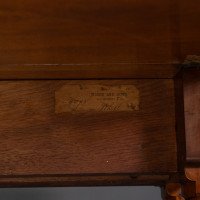 Charles Bevan for Marsh & Jones, Gothic Revival Burr Walnut Sutherland Table. - Thumbnail 21