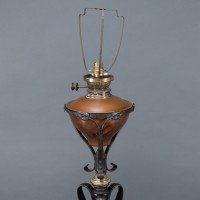 W. A. S. Benson. An Extremely Rare Arts & Crafts Iron Telescopic Standard or Floor Lamp - Thumbnail 7