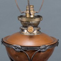 W. A. S. Benson. An Extremely Rare Arts & Crafts Iron Telescopic Standard or Floor Lamp - Thumbnail 10