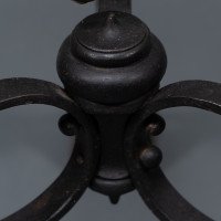 W. A. S. Benson, Rare Arts & Crafts Iron Telescopic Standard or Floor Lamp - Thumbnail 16