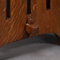 Liberty & Co. Attributed, a Small Arts & Crafts Oak Dining Table - Thumbnail 12